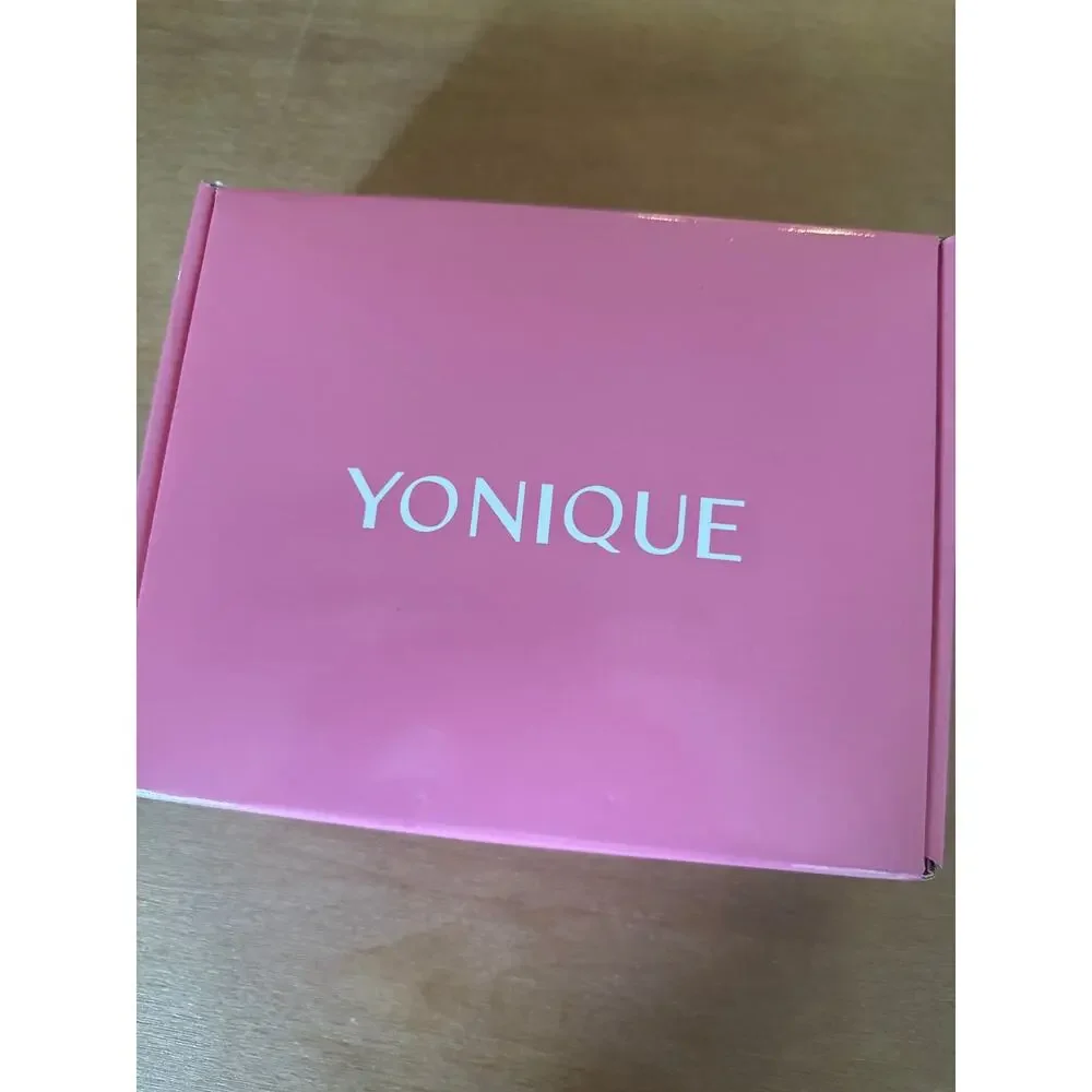 Yonique Womens Two-Piece NWT Swimsuit Blue Striped Large